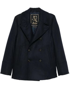 Sealup Double-Breasted Button-Down Jacket - Blue