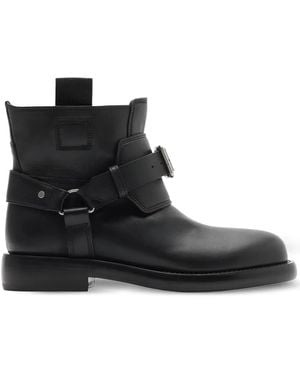Burberry Cobble Boots - Black
