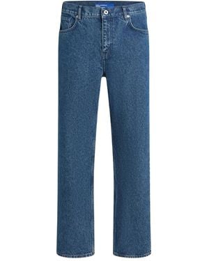 Karl Lagerfeld Logo-Patch Jeans - Blue