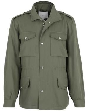 Setchu Foldable Hooded Jacket - Green