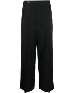 BOTTER Pantalon De Tailleur À Coupe Ample - Noir