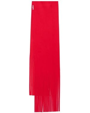 Sportmax Avocado Scarf - Red
