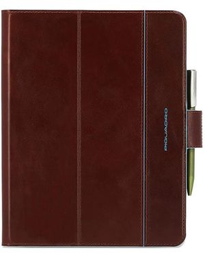 Piquadro Coque D'Ipad Pro 11 Pouces En Cuir - Purple