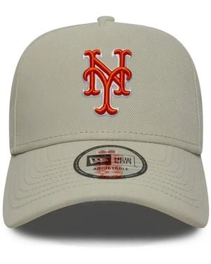 KTZ New York Mets Embroidered Baseball Cap - Gray