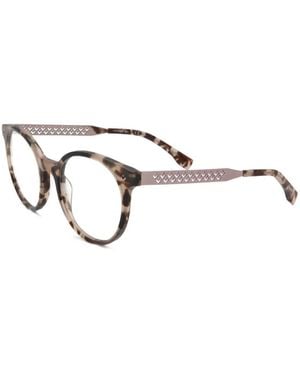 Lacoste Runde Brille - Braun