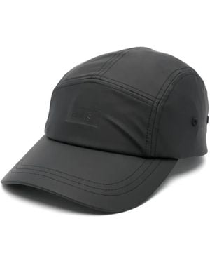 Rains 5 Panel Cap - Black