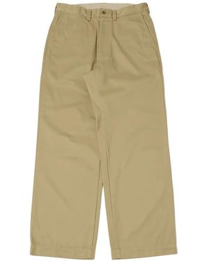 Nanamica Wide-Leg Trousers - Green