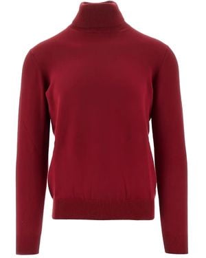 Piacenza 1733 Roll-Neck Sweater - Red