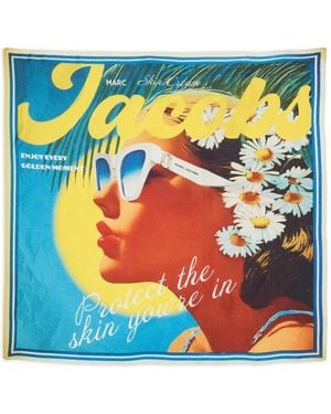 Marc Jacobs Sun Poster Schal - Blau