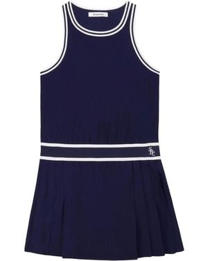 Sporty & Rich Phoebe Minidress - Blue