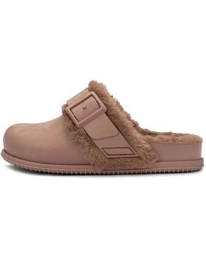 Melissa Mules Cozy Warm - Brown
