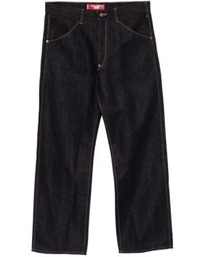 Junya Watanabe Vaqueros En Jacquard De X Levis - Negro