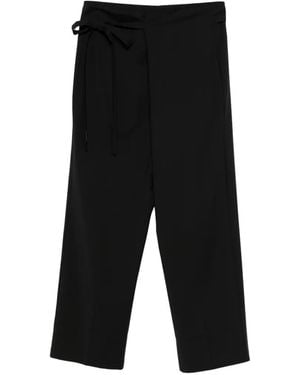 Fear Of God Pantalon À Taille Nouée Et Design Portefeuille - Black