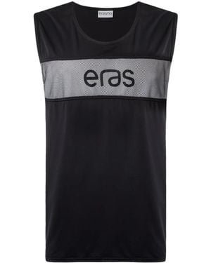 Amir Slama X Erasmo Logo Tank T-Shirt - Black