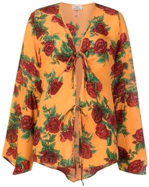 Amir Slama Blusa - Arancione