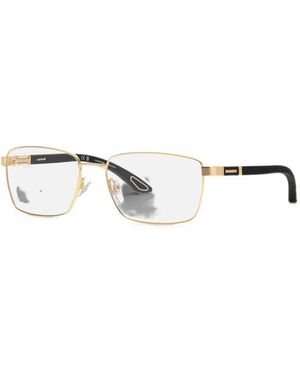 Chopard Rectangle-Frame Glasses - White