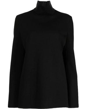 GIA STUDIOS High-Neck Jumper - Black