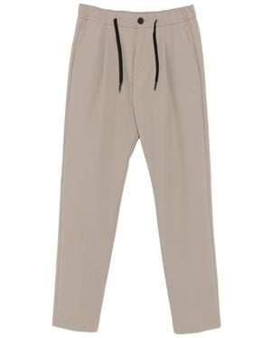 Herno Pleated Drawstring Pants - Gray
