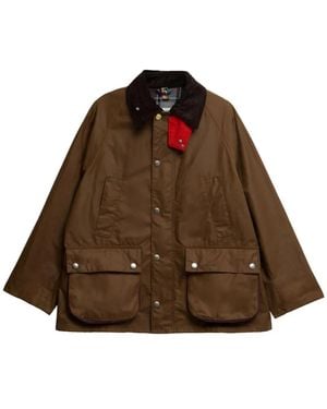 Barbour Paul Smith Corduroy-Collar Jacket - Brown