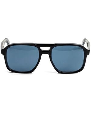 Cutler and Gross Square-Frame Sunglasses - Blue
