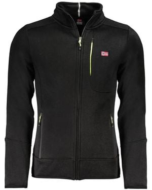 Norway 1963 Zip-Up Jumper - Black