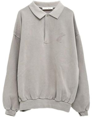 Fear Of God Embroidered Classic Polo Shirt - Grey