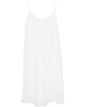 Lauren Manoogian Seam-Detail Dress - White