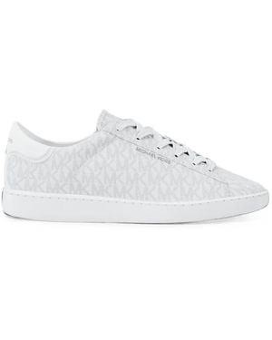 Michael Kors Reign Signature Logo Trainers - White