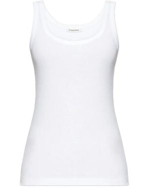 By Malene Birger Débardeur Dali En Coton Bio - White