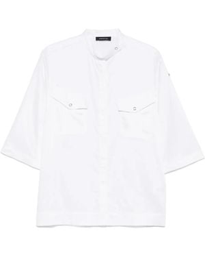 Barbara Bui Band-Collar Shirt - White
