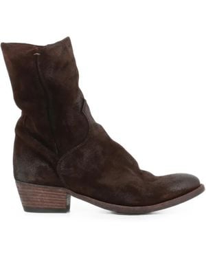 Pantanetti Stiefeletten Aus Wildleder - Braun