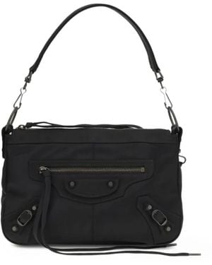 Balenciaga ル シティ モト ショルダーバッグ S - ブラック