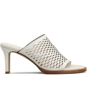 Tod's カットアウト サンダル 75mm - ホワイト