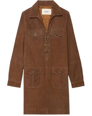 Zadig & Voltaire Remacha ミニドレス - ブラウン