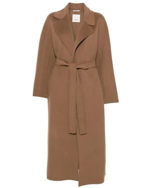 Max Mara Penelope Belted Coat - Brown