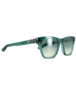 Chrome Hearts Clitterati Star-Embellished Sunglasses - Green