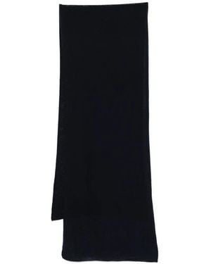 Slowear Woven Cashmere Scarf - Black