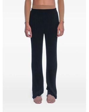 ROT Pantalones De Canalé - Azul
