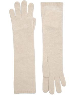 By Malene Birger Cashmere Gloves - White