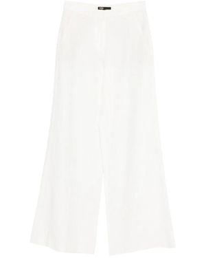 Maje Pinstripe Pants - White