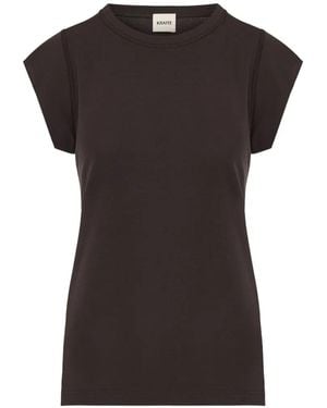 KHAITE Angel Top - Black