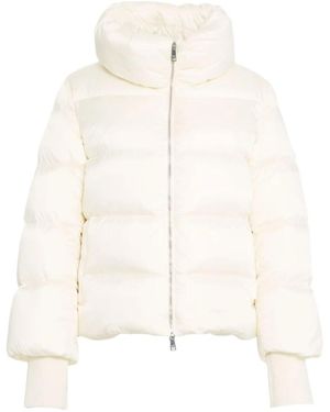 Add Quilted Puffer Jacket - White