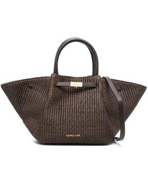DeMellier Midi New York Tote Bag - Brown