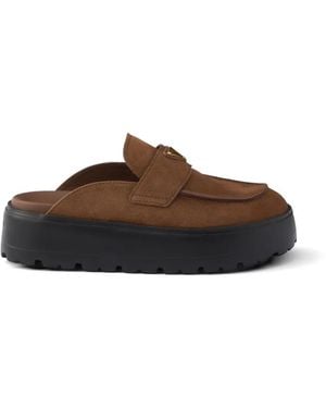 Prada Mules - Marrone