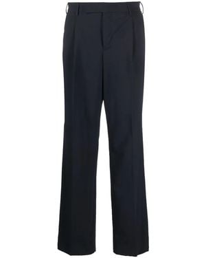 PT Torino High-Waisted Tailored Pants - Blue