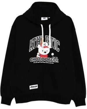 Chocoolate Chocoo Bear Hoodie - Black
