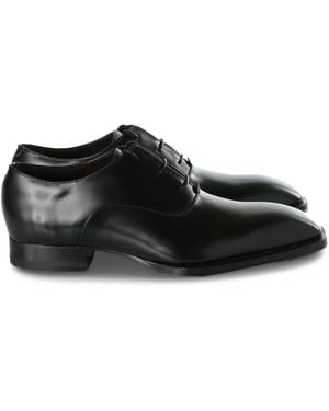 Calvin Klein Lace-Up Derby Shoes - Black