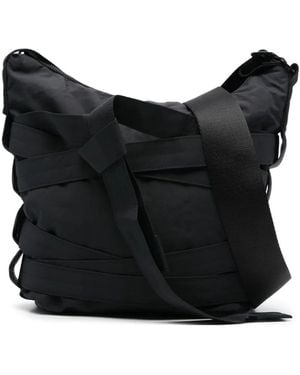 Y-3 Bolso de hombro con correa cruzada - Negro