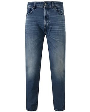 BOSS Button-Fastening Five-Pockets Jeans - Blue