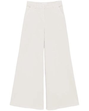 Via Masini 80 Pantalon À Coupe Ample - White